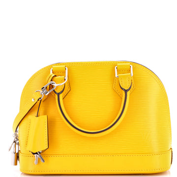 Louis Vuitton Alma Handbag Epi Leather