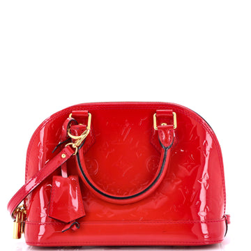Louis Vuitton Alma Handbag Vernis Bb