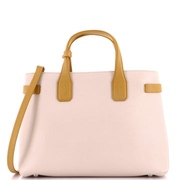 Burberry Banner Tote Leather Medium