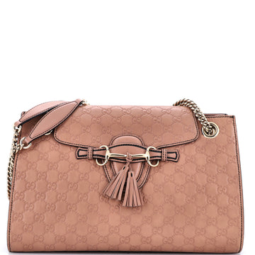 Emily Chain Flap Shoulder Bag Guccissima