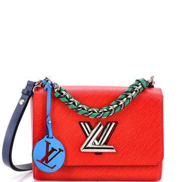 Louis Vuitton Braided Handle Twist Bag
