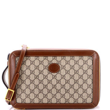 Gucci Azalea Box Shoulder Bag Gg Coated
