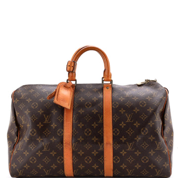 Louis Vuitton Keepall Bag Canvas 45