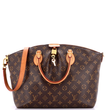 Louis Vuitton Boetie Zipped Tote Canvas
