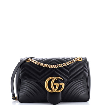 Gucci Gg Marmont Flap Bag Matelasse