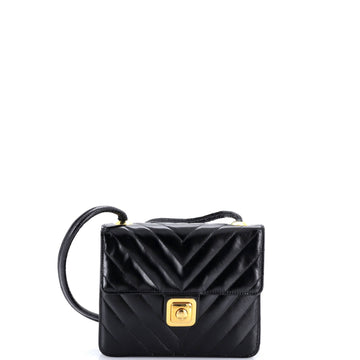 Chanel Vintage Push Lock Flap Bag
