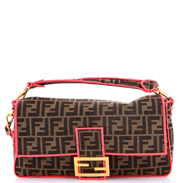 Fendi Baguette Nm Bag Zucca Canvas Large
