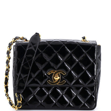 Chanel Vintage Square Cc Flap Bag