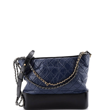 Chanel Gabrielle Hobo Quilted Aged