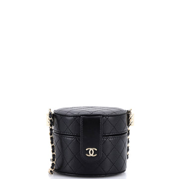 Chanel Cc Allure Vanity Case With Chain