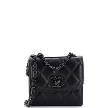 Chanel So Black Trendy Cc Clutch With