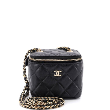 Chanel Classic Vanity Case With Chain