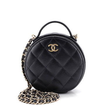 Chanel Handle With Care Round Vanity