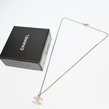 Chanel Cc Logo Pendant Necklace