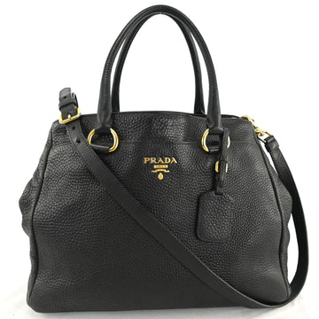 Prada Logo 2Way Handbag Shoulder