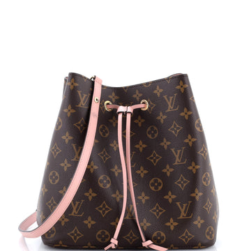 Louis Vuitton Neonoe Handbag Canvas With