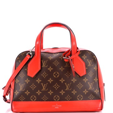 Louis Vuitton Dora Handbag Canvas And