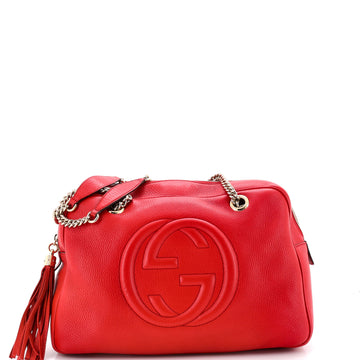 Gucci Soho Chain Zip Shoulder Bag