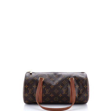 Louis Vuitton Papillon Handbag Canvas 30