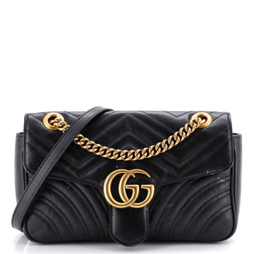 Gucci Gg Marmont Flap Bag Matelasse