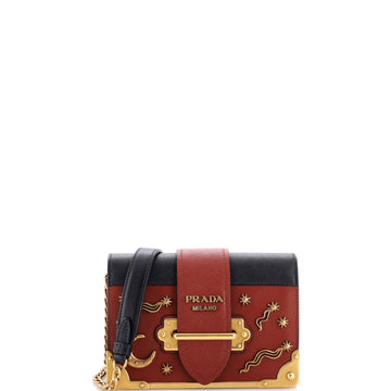 Prada Cahier Crossbody Bag Embellished