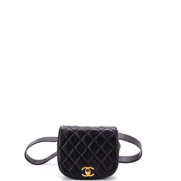 Chanel Vintage Flap Belt Bag Quilted