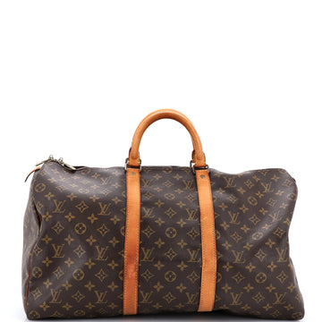 Louis Vuitton Keepall Bag Canvas 50