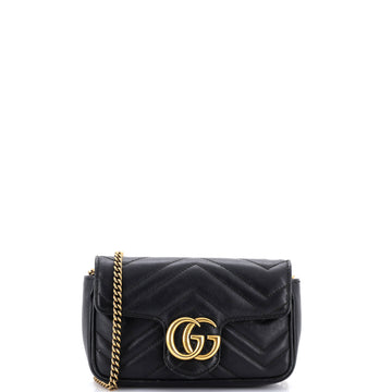 Gucci Gg Marmont Flap Bag Matelasse