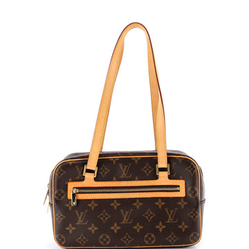 Louis Vuitton Cite Handbag Canvas Mm