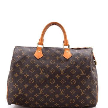 Louis Vuitton Speedy Handbag Canvas 35