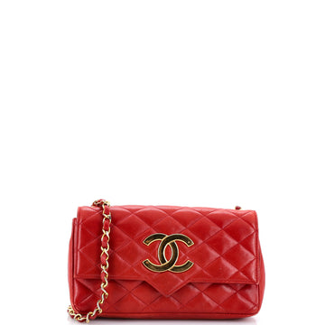 Chanel Vintage Cc Chain Flap Bag Quilted