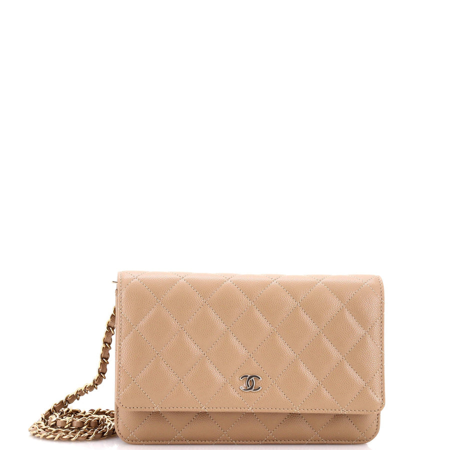 Chanel Wallet On Chain Quilted Caviar