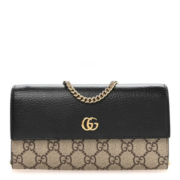 Gucci Dollar Calfskin Gg Supreme Petite