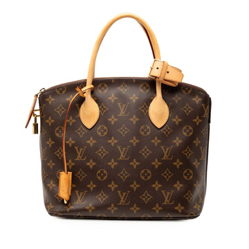 Louis Vuitton Lockit Nm Handbag Canvas