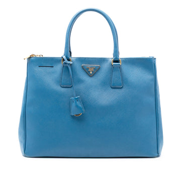 Prada Double Zip Lux Tote Saffiano