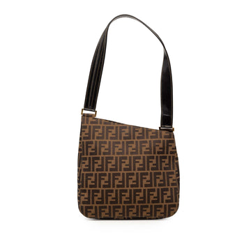 Fendi Vintage Shoulder Bag Zucca Canvas
