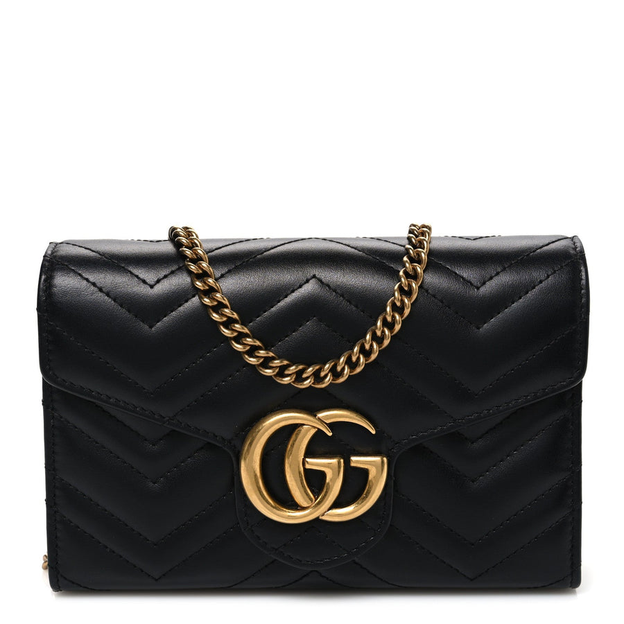 Gucci Calfskin Matelasse Gg Marmont