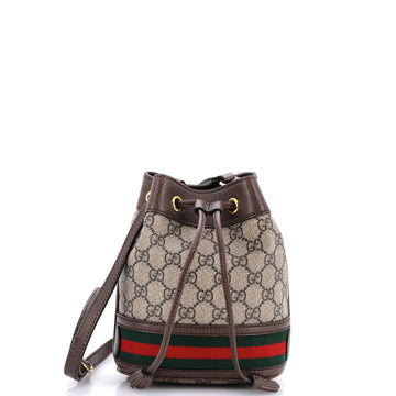 Gucci Ophidia Bucket Bag Gg Coated