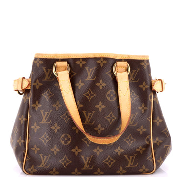 Louis Vuitton Batignolles Handbag Canvas