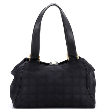 Chanel Travel Line Shoulder Bag Nylon
