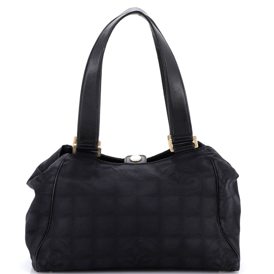 Chanel Travel Line Shoulder Bag Nylon