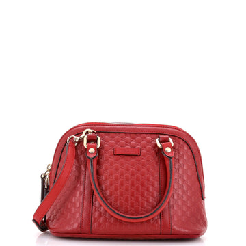 Convertible Dome Satchel Microguccissima