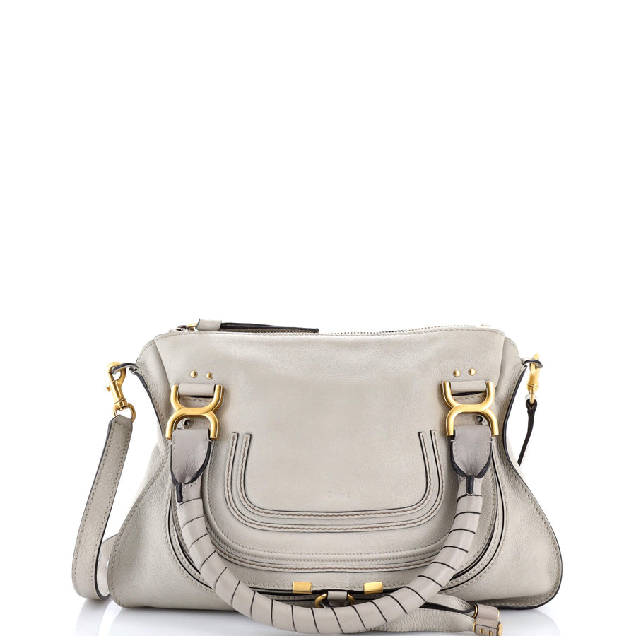 Chloe Marcie Satchel Leather Medium