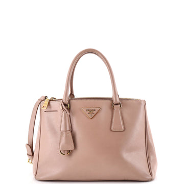 Prada Double Zip Lux Tote Saffiano