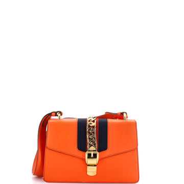 Gucci Sylvie Shoulder Bag Leather Small