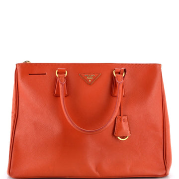 Prada Double Zip Lux Tote Saffiano