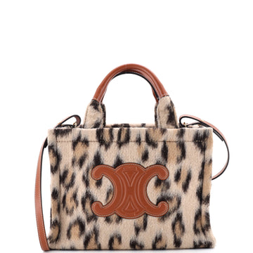 Celine Cabas Thais Tote Printed Wool