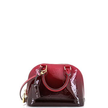Louis Vuitton Alma Handbag Ombre Vernis