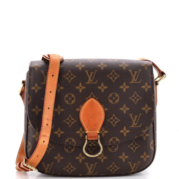 Louis Vuitton Saint Cloud Handbag Canvas