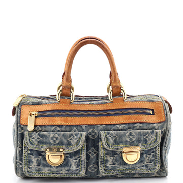 Louis Vuitton Neo Speedy Bag Denim
